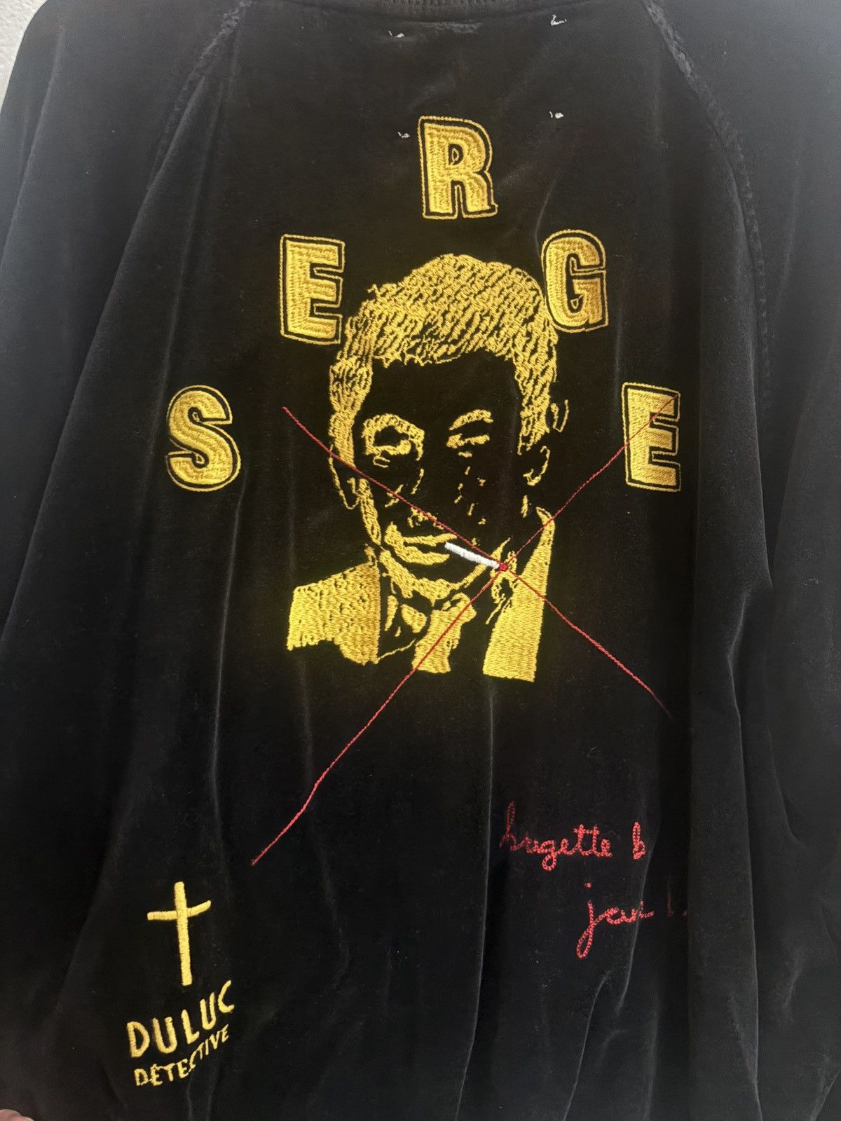 Paly Hollywood Paly hollywood 2026SS serge souvenir jacket black sz medium Size US M / EU 48-50 / 2 - 12 Thumbnail