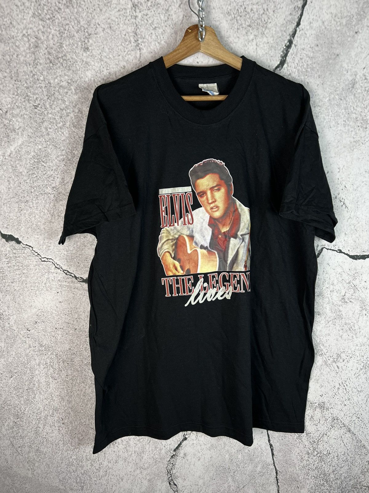 Band Tees Elvis Presley American Classic T-shirt XL Size US XL / EU 56 / 4 - 1 Thumbnail