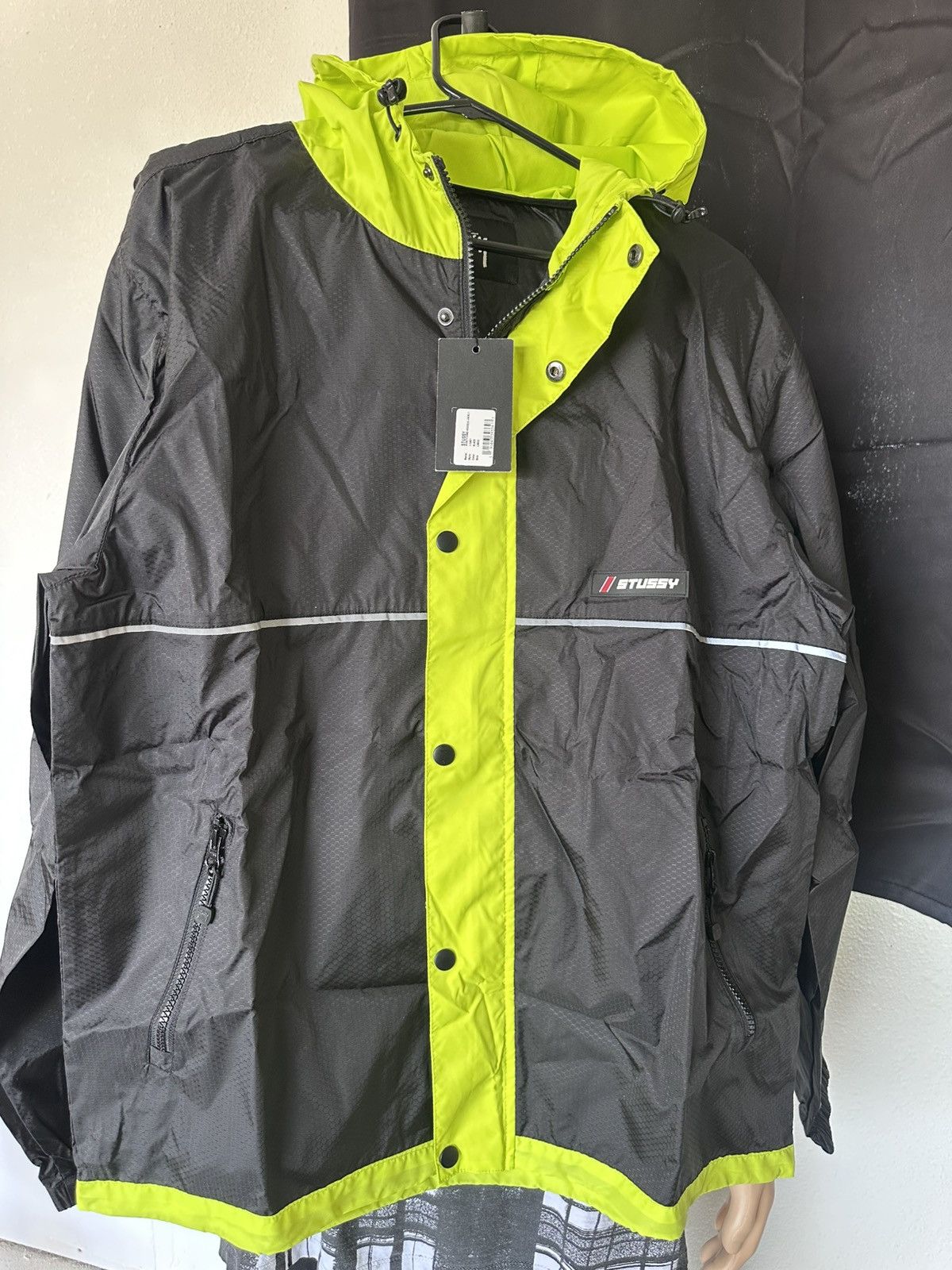 Stussy Stussy HoneyComb Hooded Jacket Size US L / EU 52-54 / 3 - 1 Thumbnail