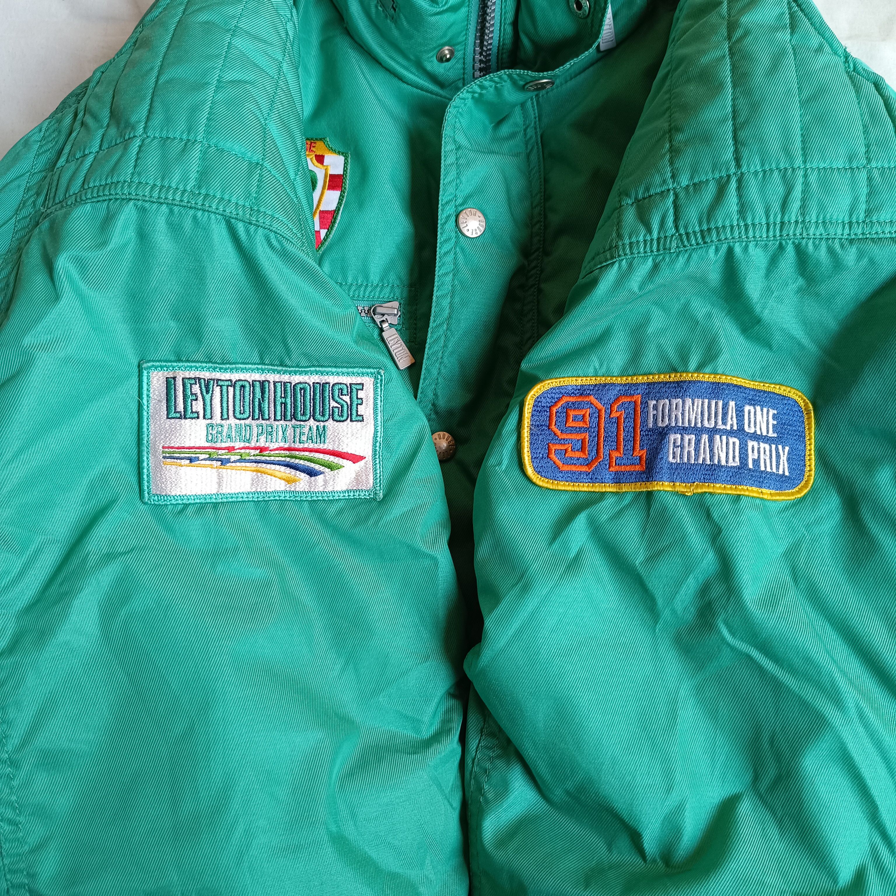 Sports Specialties × Vintage ❤️‍🔥 Vintage LEYTON HOUSE- grand prix F1 Jacket Size US L / EU 52-54 / 3 - 4 Thumbnail