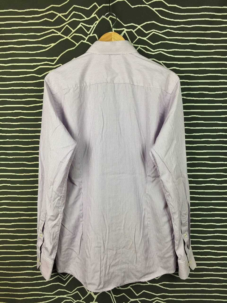 Eton Eton of Sweden Striped Slim Fit Cutaway Collar Shirt Size US L / EU 52-54 / 3 - 5 Thumbnail