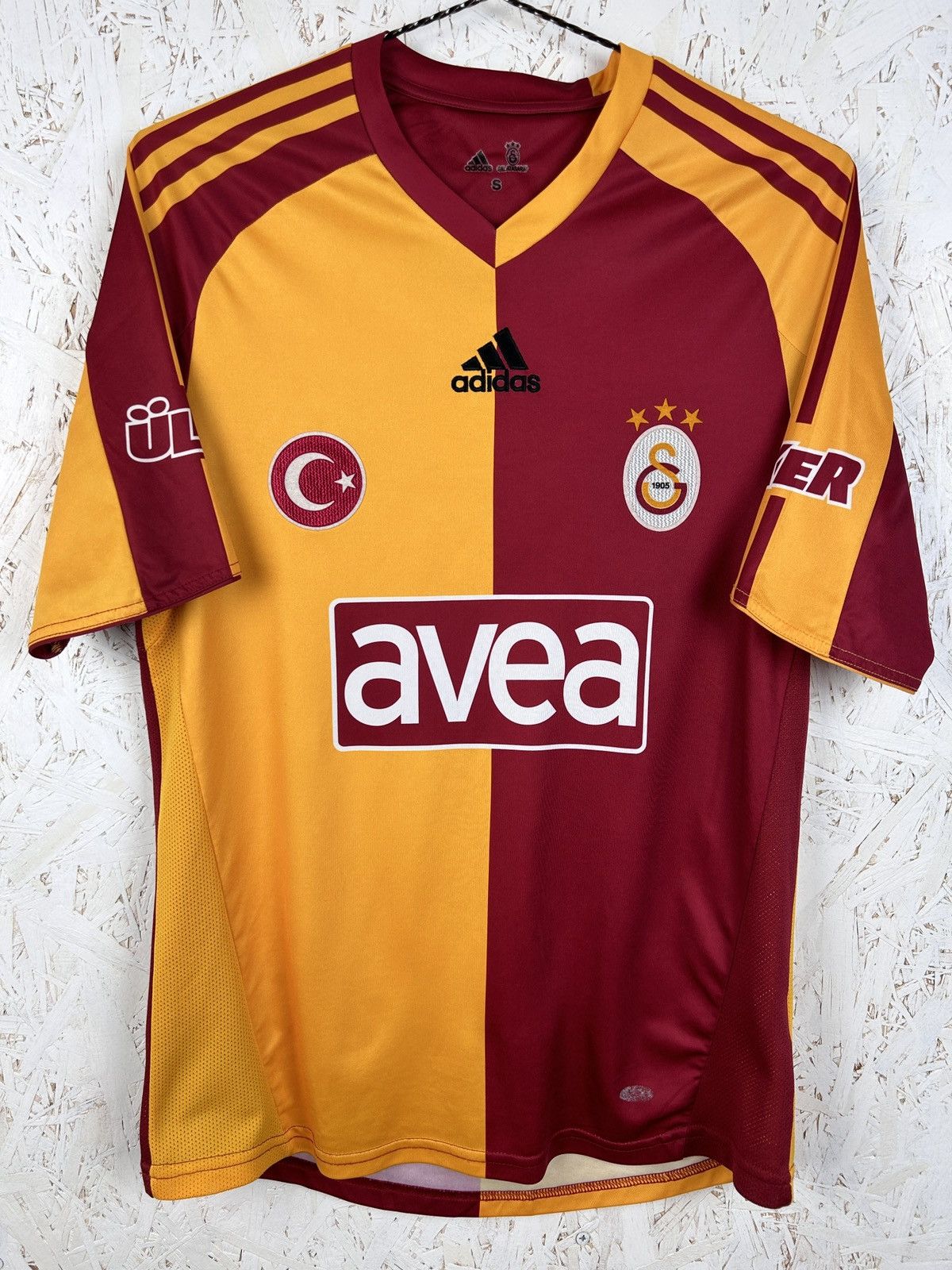 Adidas 00s Vintage Adidas Galatasaray 2008/09 Home Kit Jersey Size US S / EU 44-46 / 1 - 1 Thumbnail