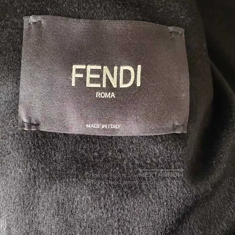 Fendi Fendi Cashmere Fur Jacket Size US L / EU 52-54 / 3 - 3 Thumbnail