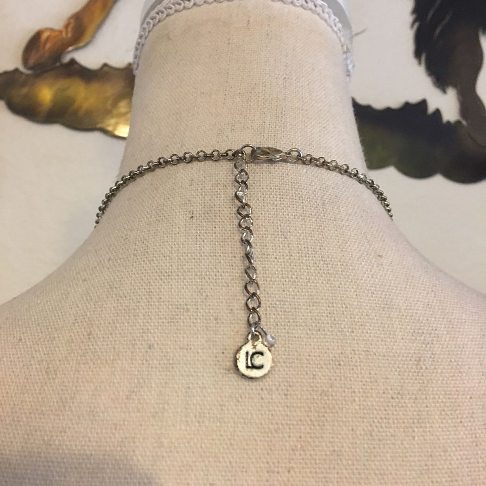 Jewelry Vintage Liz Claiborne glass crystal necklace Size ONE SIZE - 5 Thumbnail