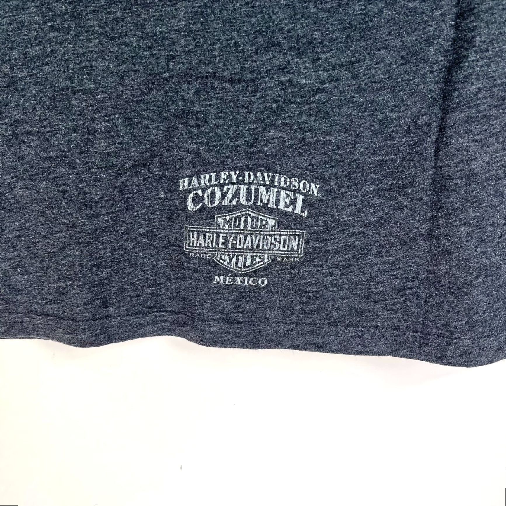 Harley Davidson Harley-Davidson Short Sleeve T-Shirt Cozumel Steel Chain Wpmens Size S Gray Size S / US 4 / IT 40 - 7 Thumbnail