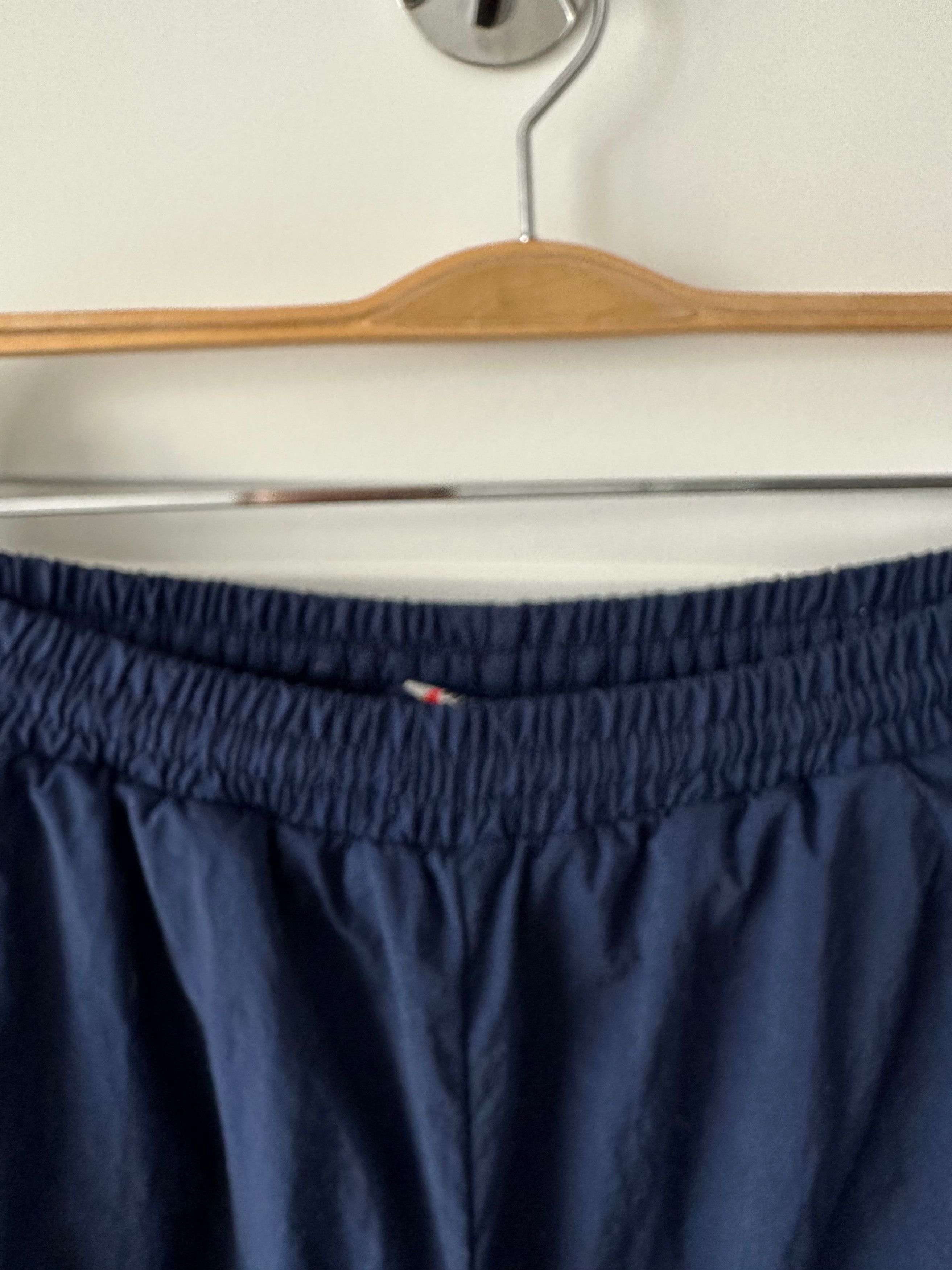 Vintage 90's NIKE vintage nylon navy track pants drill swoosh Size US 32 / EU 48 - 4 Thumbnail