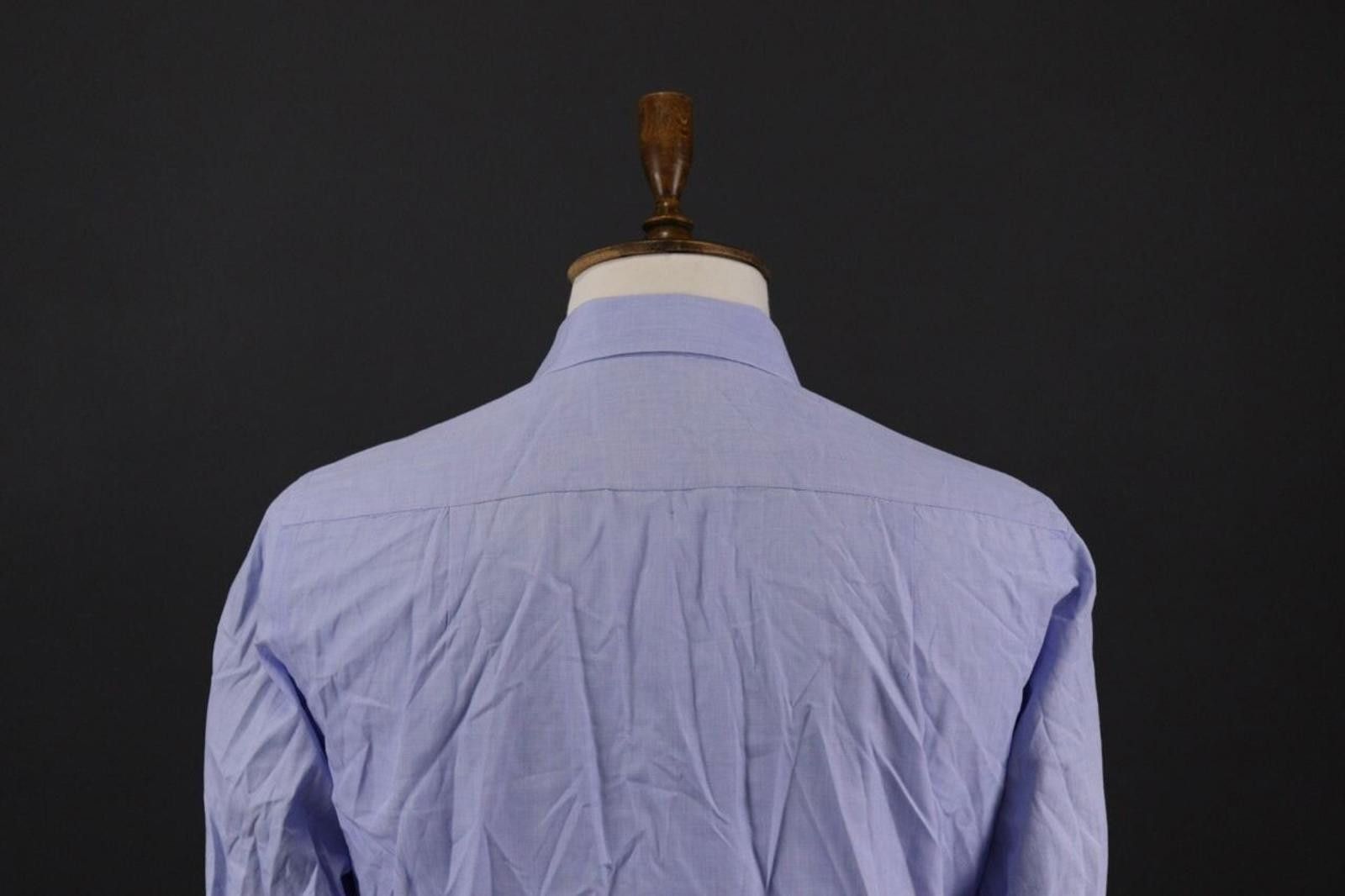 Romeo Gigli Romeo Gigli Milano Blue Button Down Shirt Size 39 / 15 Size US M / EU 48-50 / 2 - 6 Thumbnail