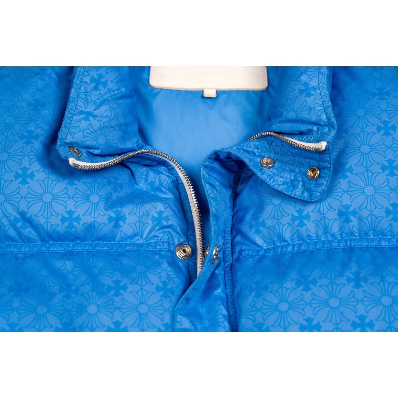 Chrome Hearts Monogram Stiff Puffer Vest 'Blue' Size US M / EU 48-50 / 2 - 3 Thumbnail