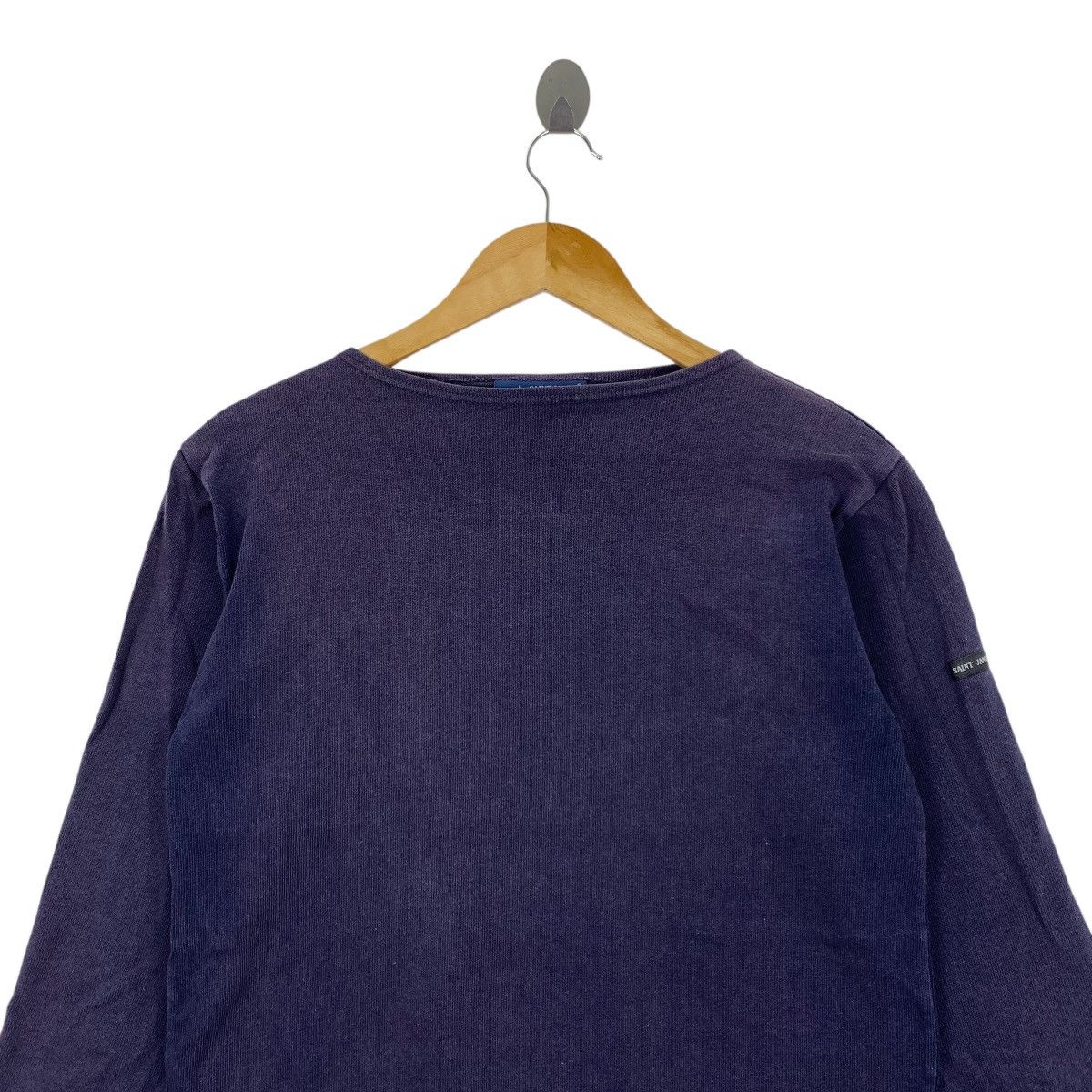 Saint James SAINT JAMES Depuis 1889 Plain Long Sleeve Shirt Size US S / EU 44-46 / 1 - 2 Thumbnail