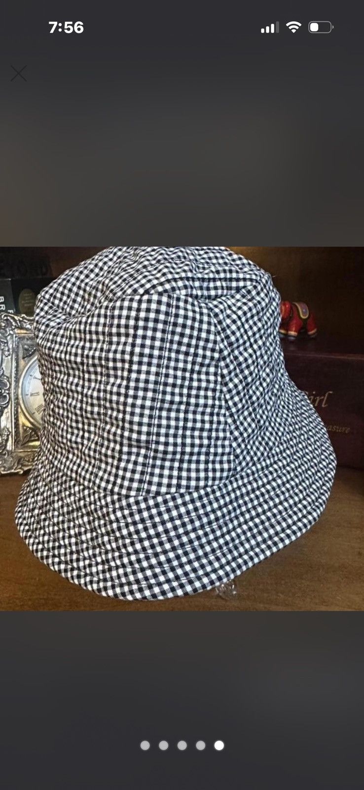 Armani Collezioni Armani Collezioni Bucket Hat Size ONE SIZE - 5 Thumbnail