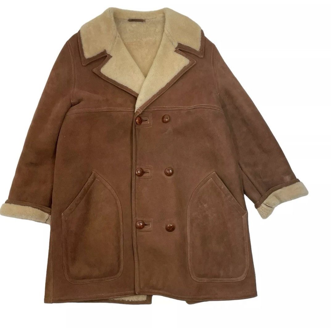 Abercrombie & Fitch Amazing rare Abercrombie and fitch shearling coat Size US M / EU 48-50 / 2 - 1 Thumbnail