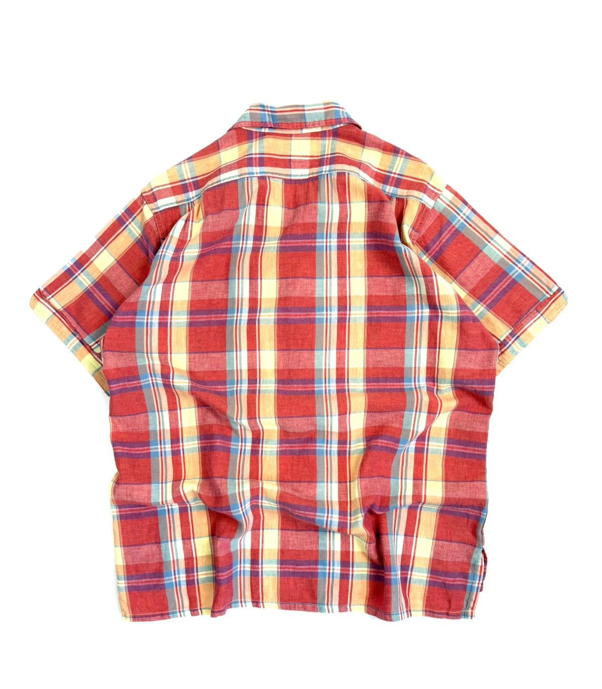 Engineered Garments Engineered Garments Linen Blend Plaid Shirt USA Short Sleeve Size US L / EU 52-54 / 3 - 3 Thumbnail