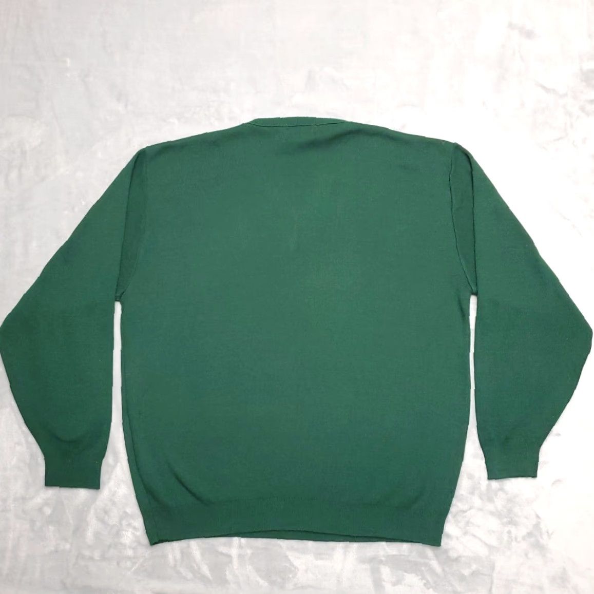 Vintage VINTAGE Towncraft Sweater Men XL Green Ribbed Cuff Knit Grandpa Golfer Made in USA Size US XL / EU 56 / 4 - 5 Thumbnail