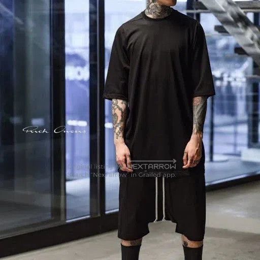 Rick Owens Rick Owens Black Short Sleeve T. Size US S / EU 44-46 / 1 - 5 Thumbnail