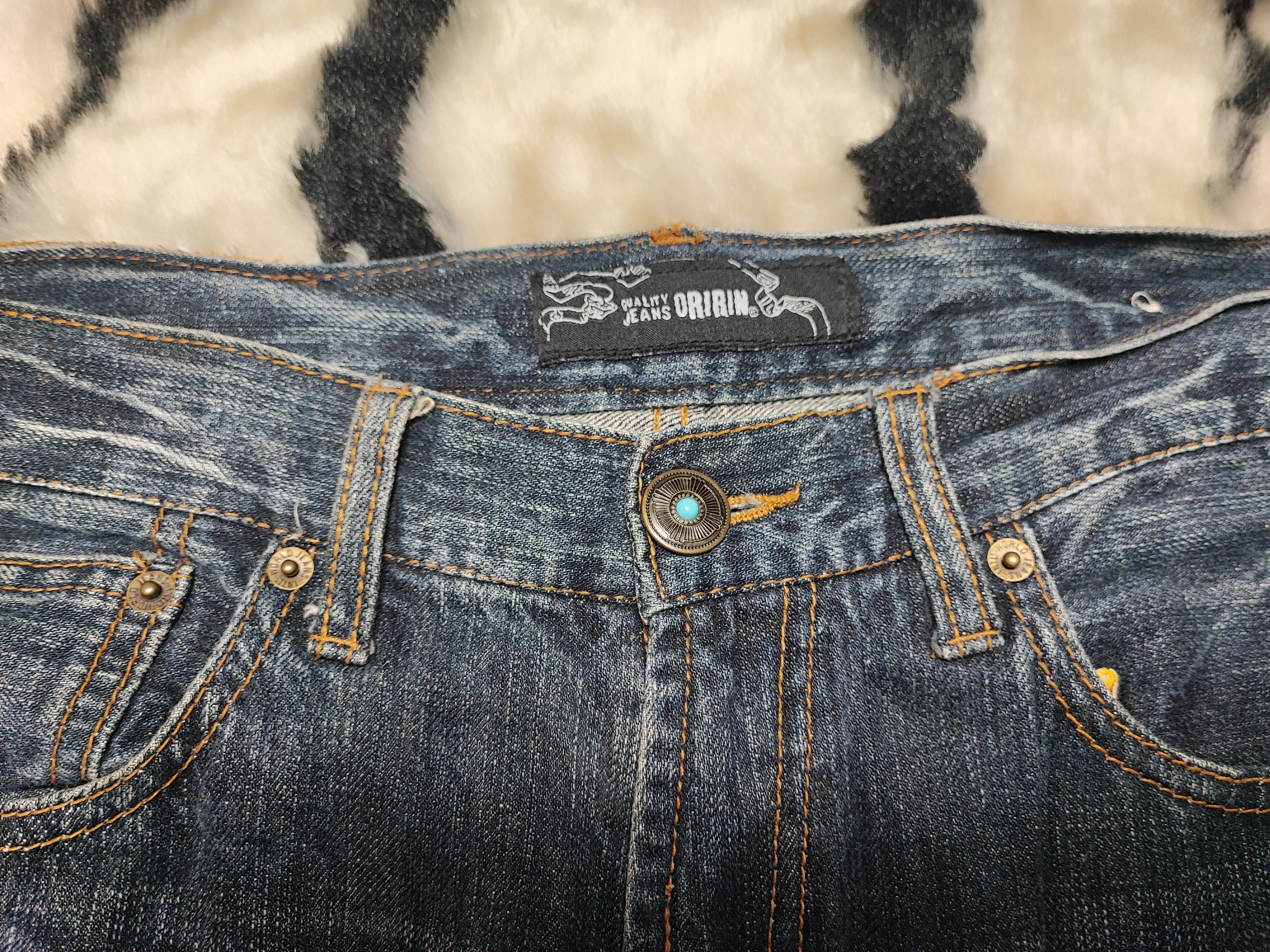 Tornado Mart Oririn Jeans Baggy Loose Fit Straight Cut Size US 30 / EU 46 - 10 Thumbnail