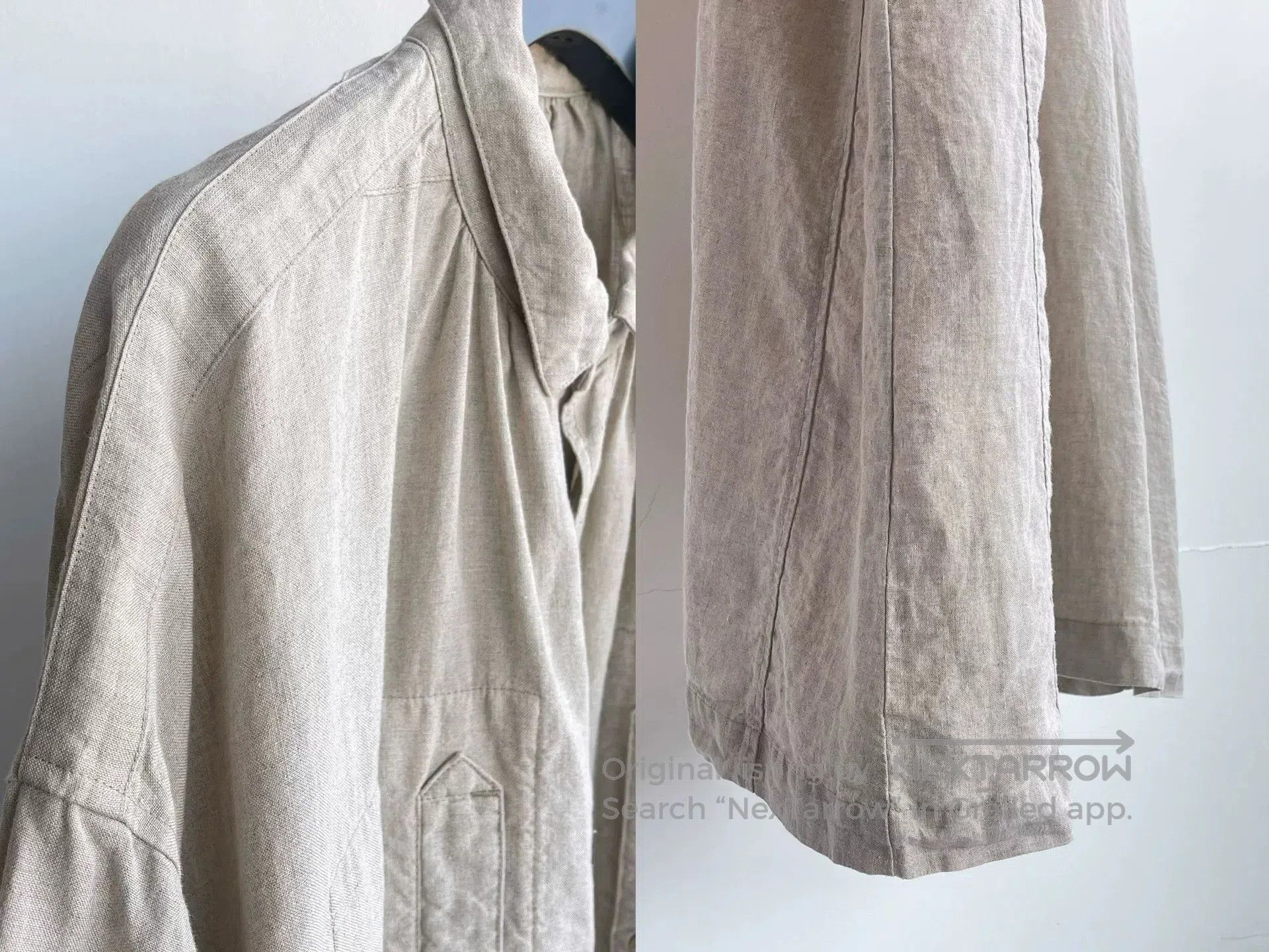 Other Lithuanian Linen Long Coat by NestRobe. Size M / US 6-8 / IT 42-44 - 4 Thumbnail