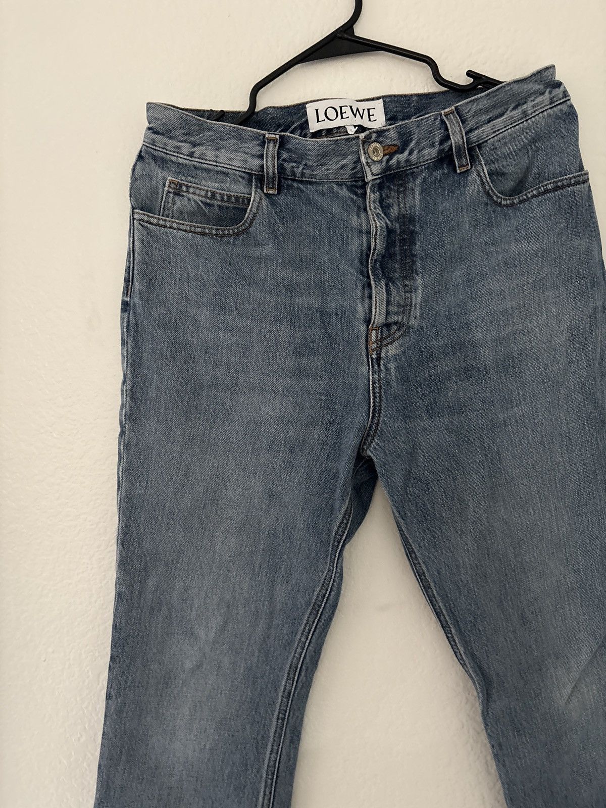 Loewe Loewe Bootleg Jeans in Denim Size US 32 / EU 48 - 3 Thumbnail