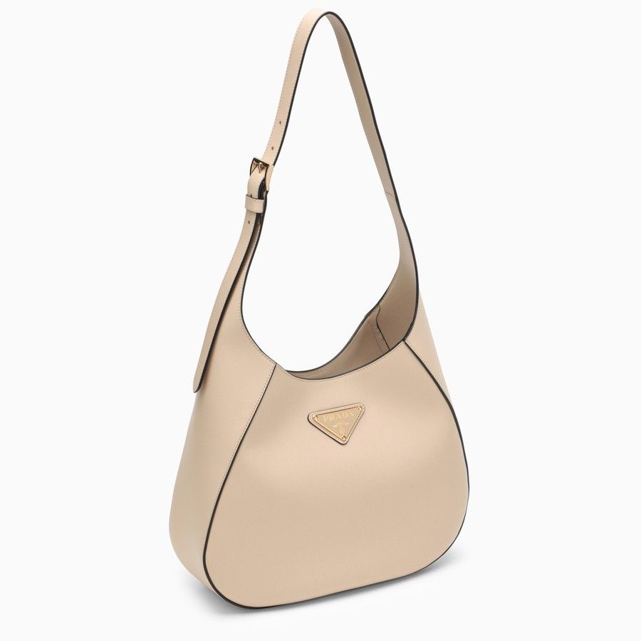Prada o1d2blof0924 Size : OS / Leather Shoulder Bag In Beige Size ONE SIZE - 2 Thumbnail