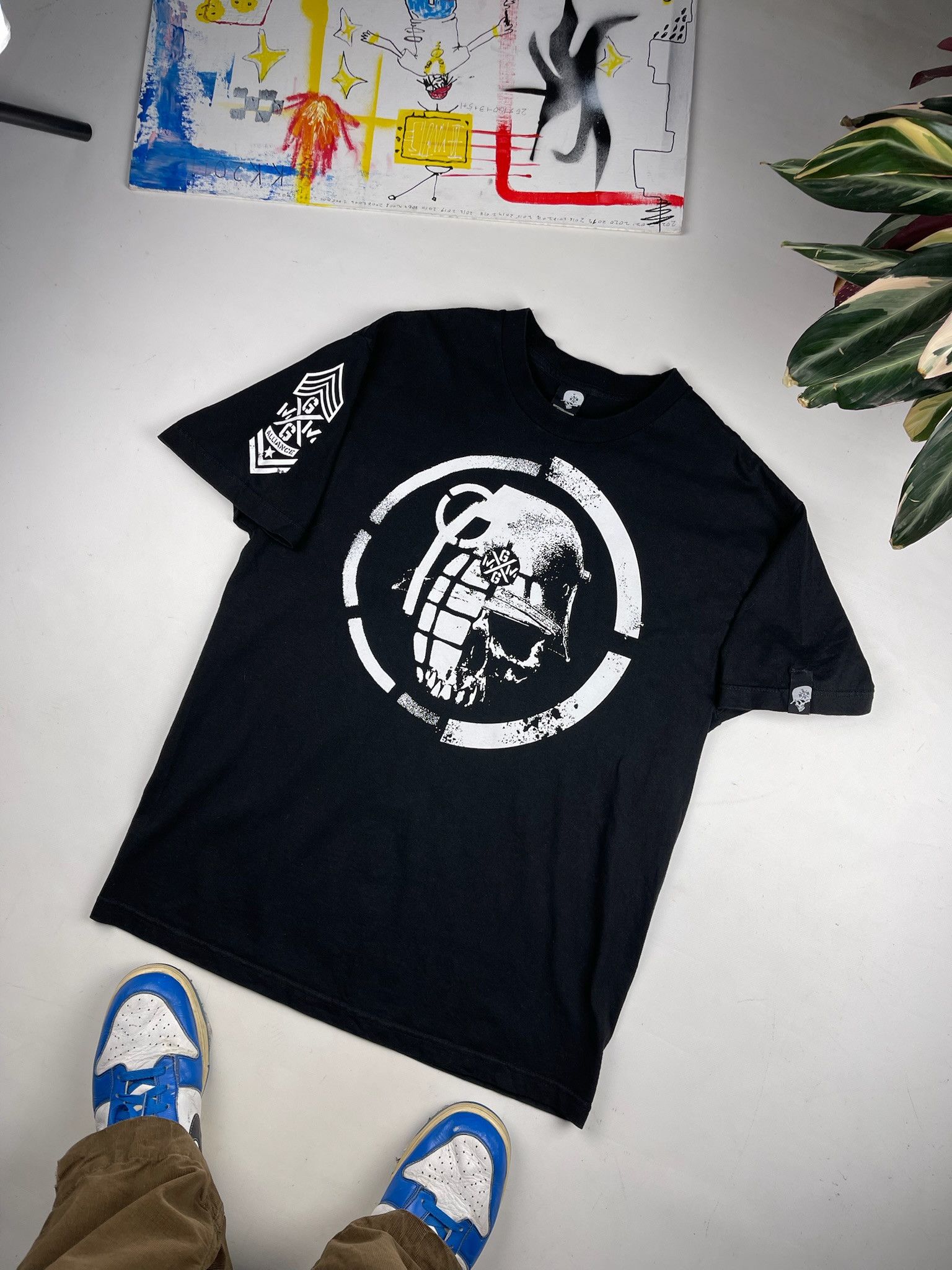 Metal Mulisha Vintage 00s Metal Mulisha skull war tee y2k og fullprint Size US L / EU 52-54 / 3 - 1 Thumbnail