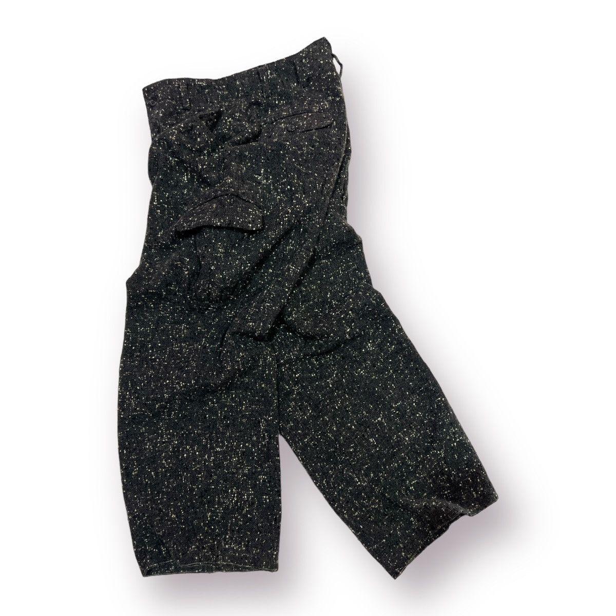 Japanese Brand 🔥TRICK OR TREAT TWEED MULTIPOCKET PANTS ISSEY MIYAKE STYLE Size US 29 - 19 Thumbnail