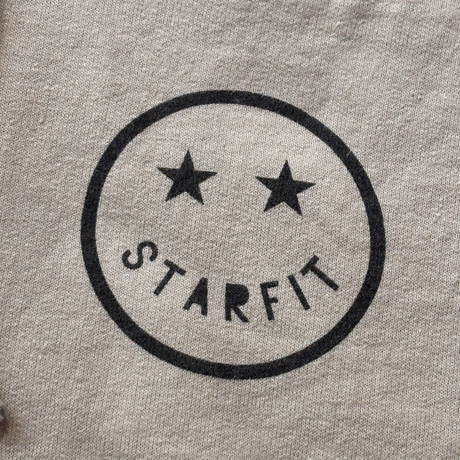 Other STARFIT Tan Hoodie Sweatshirt Smiley Face Starry Eyes Large Size L / US 10 / IT 46 - 4 Thumbnail