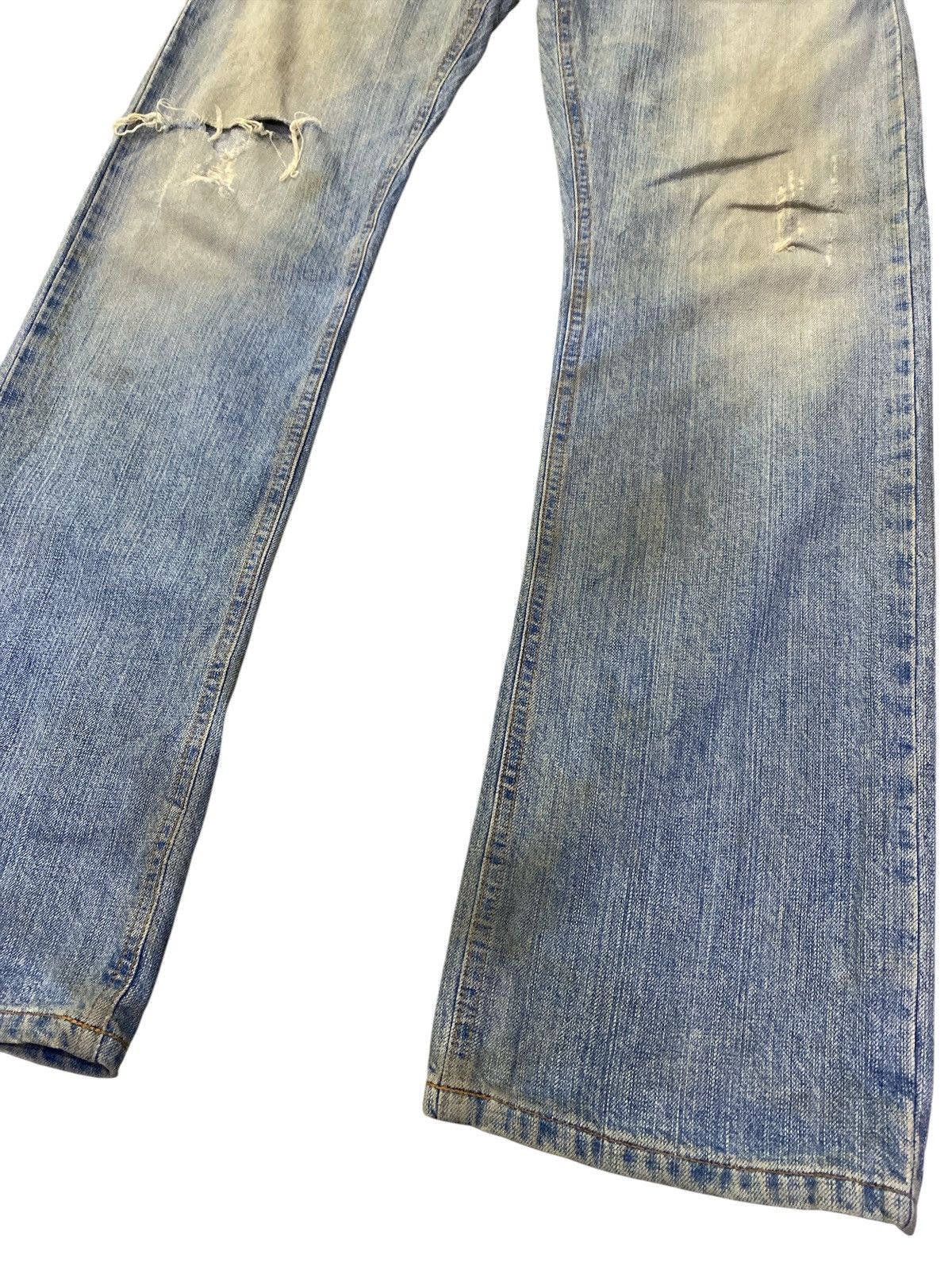 Burberry × If Six Was Nine Burberry Black Label Distressed Denim Size US 32 / EU 48 - 7 Thumbnail