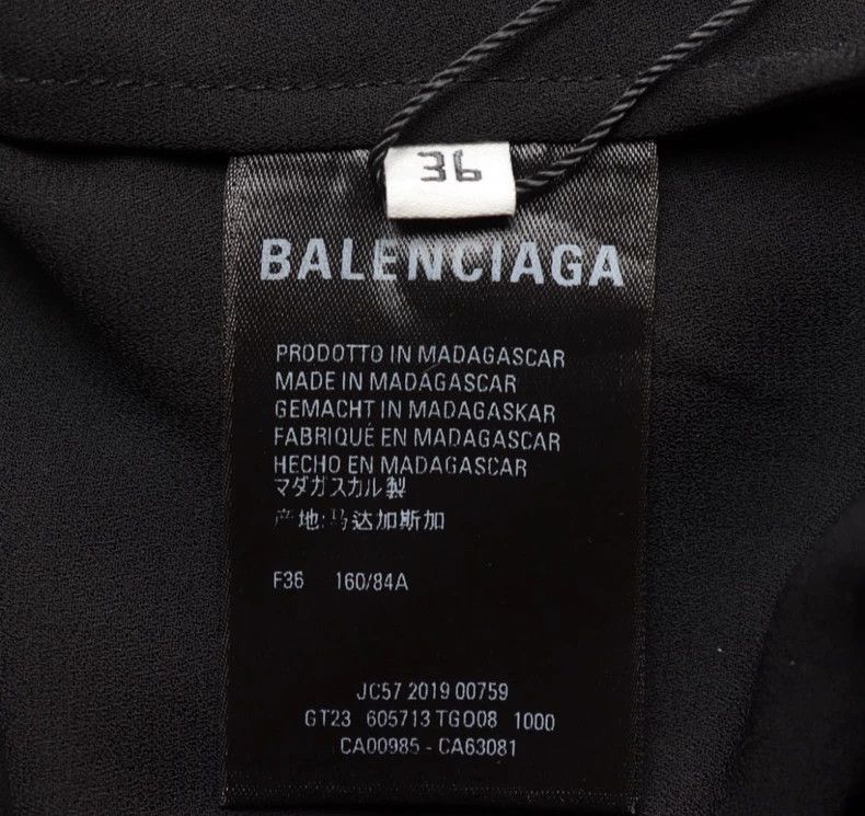 Balenciaga Balenciaga size 36 Black Shirt Size US XS / EU 42 / 0 - 6 Thumbnail