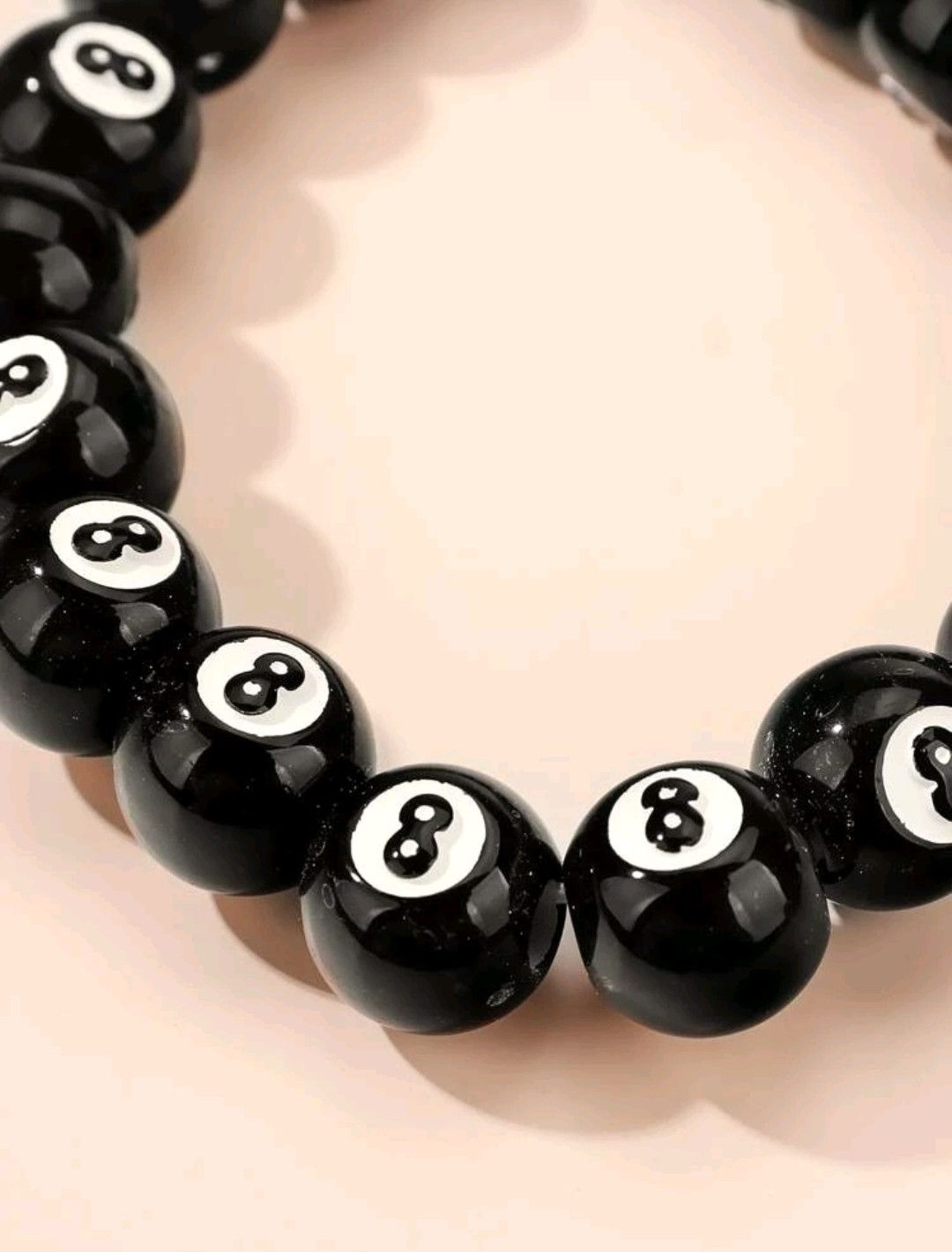Jewelry Number 8 Design Bead Bracelet Size ONE SIZE - 4 Thumbnail