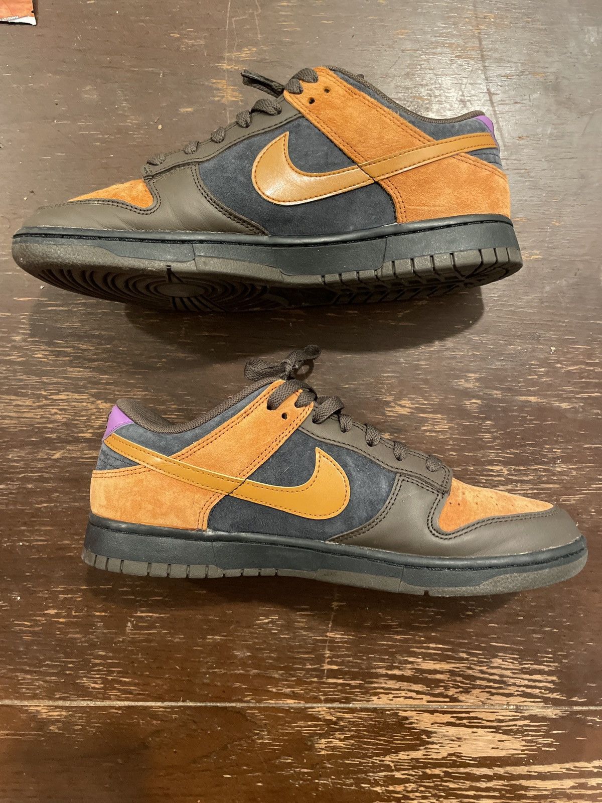 image of Nike Dunk Low Premium - “Cider” Shoes in Brown/Orange, Men's (Size 10.5)
