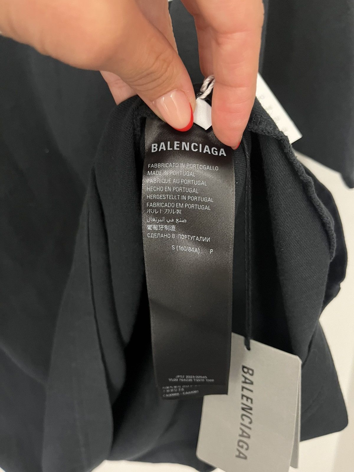 Balenciaga Logo t-shirt Size US S / EU 44-46 / 1 - 4 Thumbnail