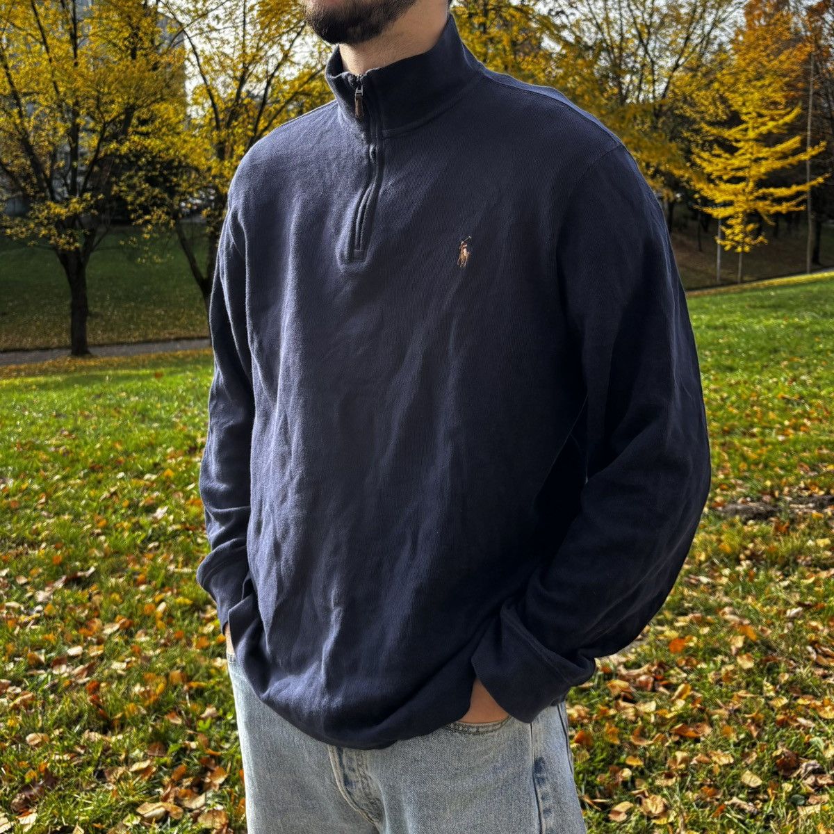 Polo Ralph Lauren Polo Ralph Lauren 1/4 zip Sweatshirt Size US M / EU 48-50 / 2 - 1 Thumbnail