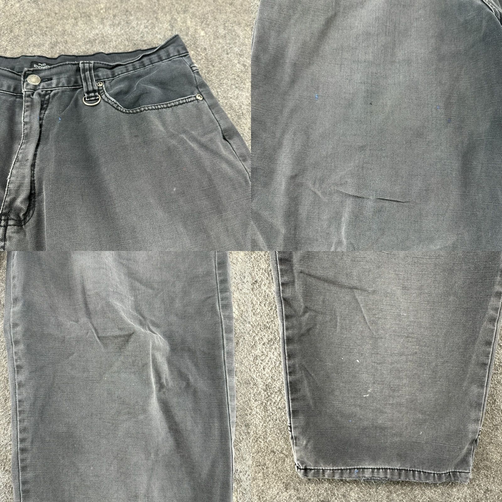 Vintage VINTAGE No Boundaries Jeans Men 34x30 Black Denim Straight 5-Pocket Distressed Rise Mid Inseam 30 Regular Shirt? Size US 34 / EU 50 - 8 Thumbnail