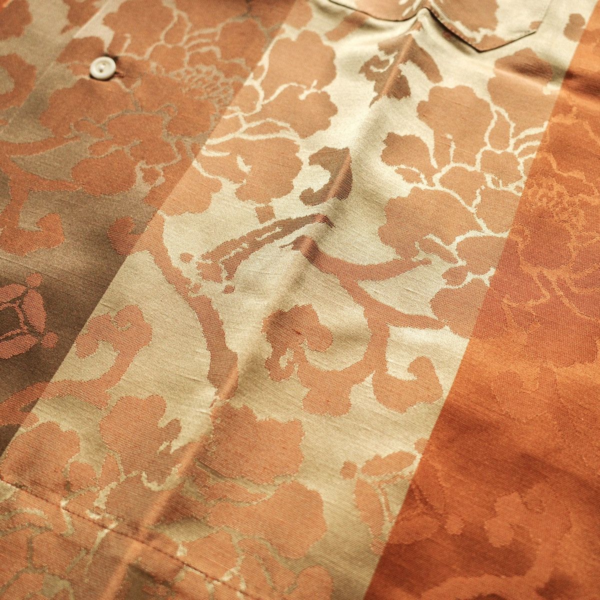Visvim COPA SHIRT S/S JACQUARD (SILK) Size US M / EU 48-50 / 2 - 2 Thumbnail