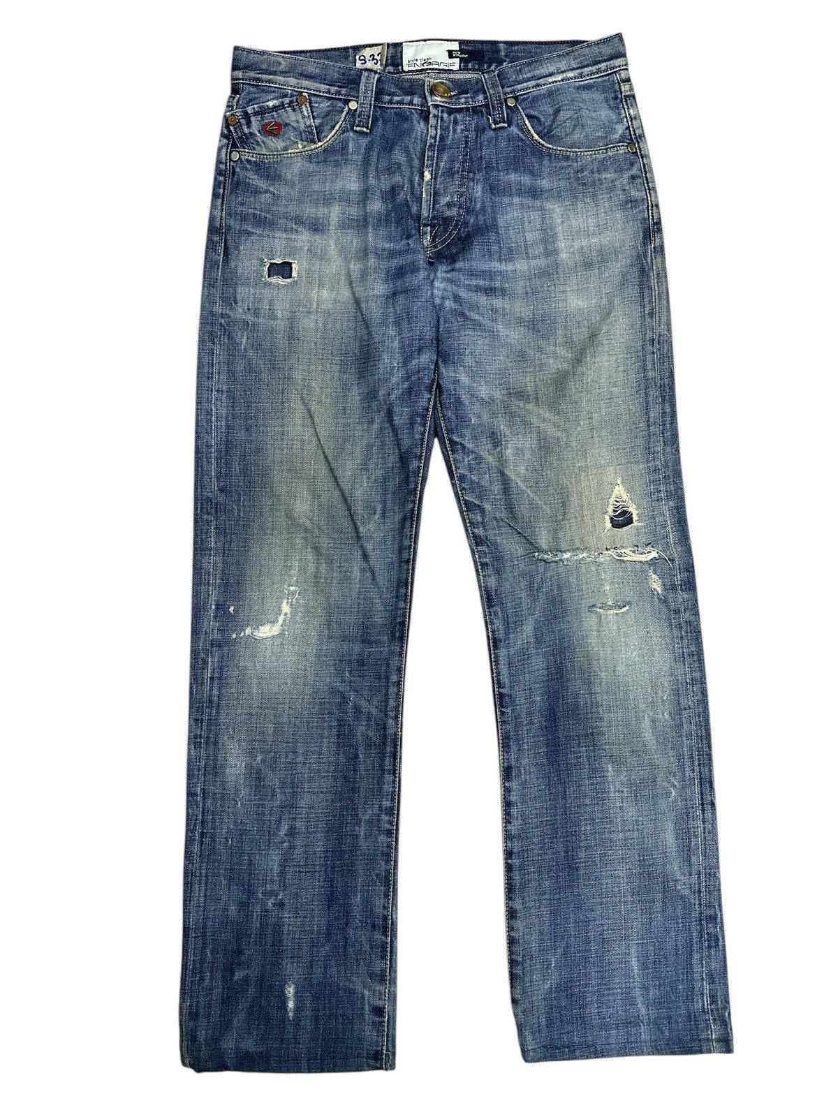 Other Vintage Distress💥🎌 Energie Style Clash 90s patchwork Size US 32 / EU 48 - 1 Thumbnail