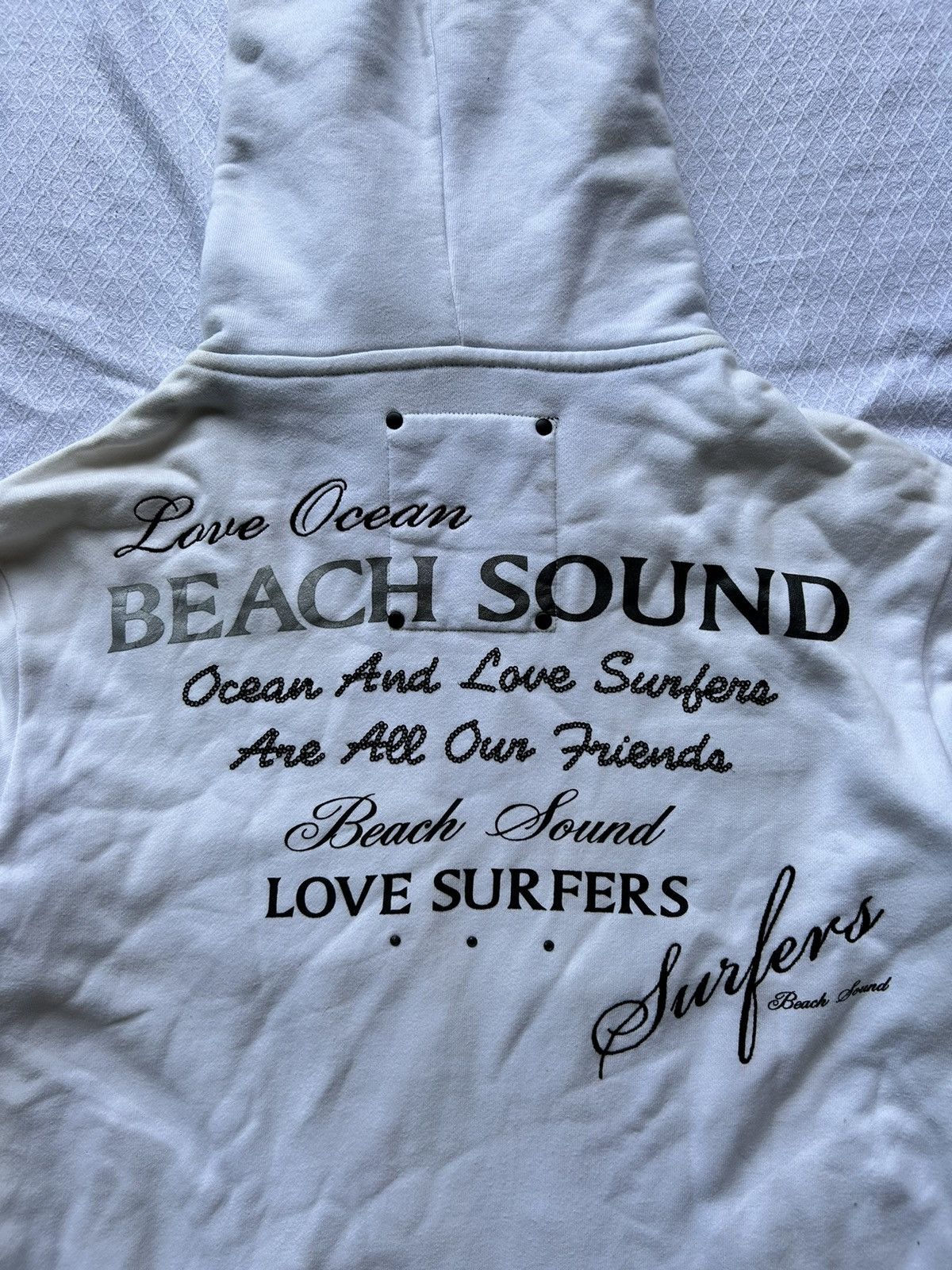 Japanese Brand Japanese Beach Sound Love Surfers Zip Hoodie Size US L / EU 52-54 / 3 - 13 Thumbnail