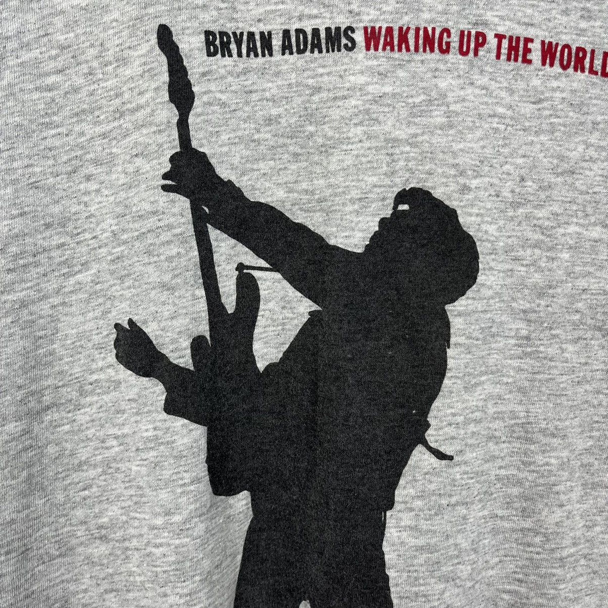 Band Tees Vintage Bryan Adams Waking Up the world tour band tee 1991 Size US L / EU 52-54 / 3 - 8 Thumbnail