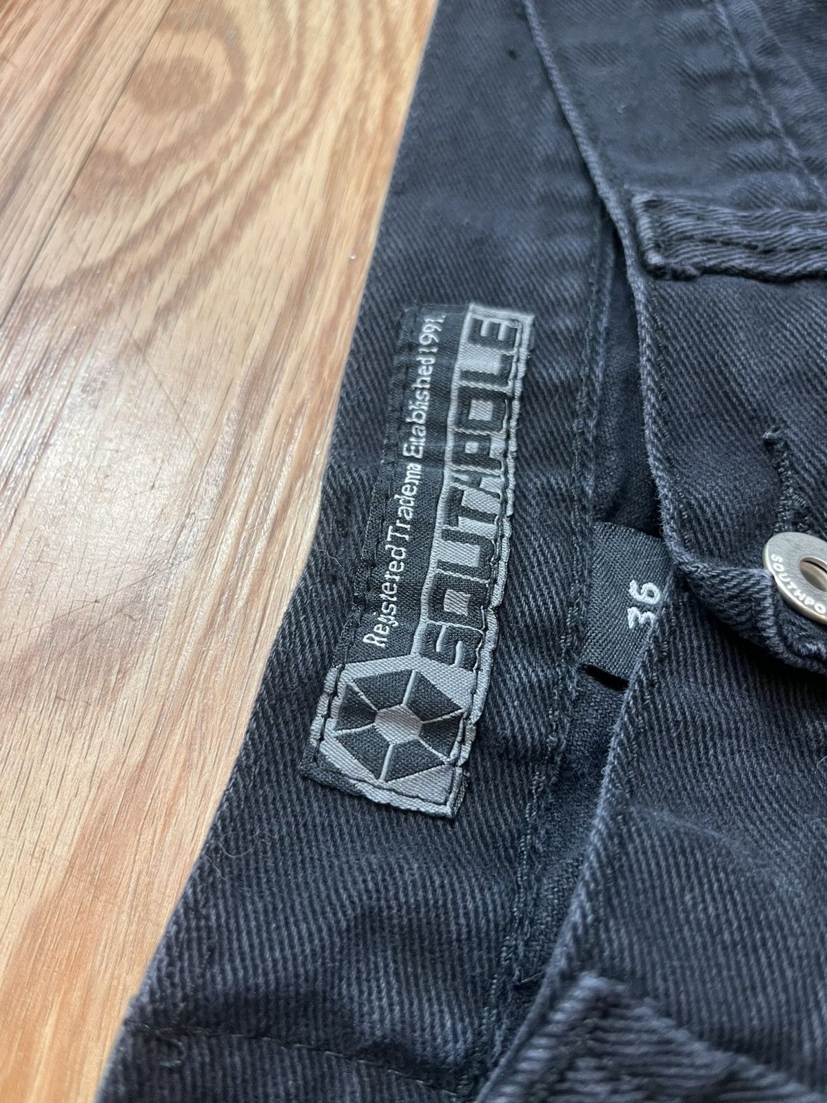 Southpole South Pole Black Jeans Size US 36 / EU 52 - 4 Thumbnail