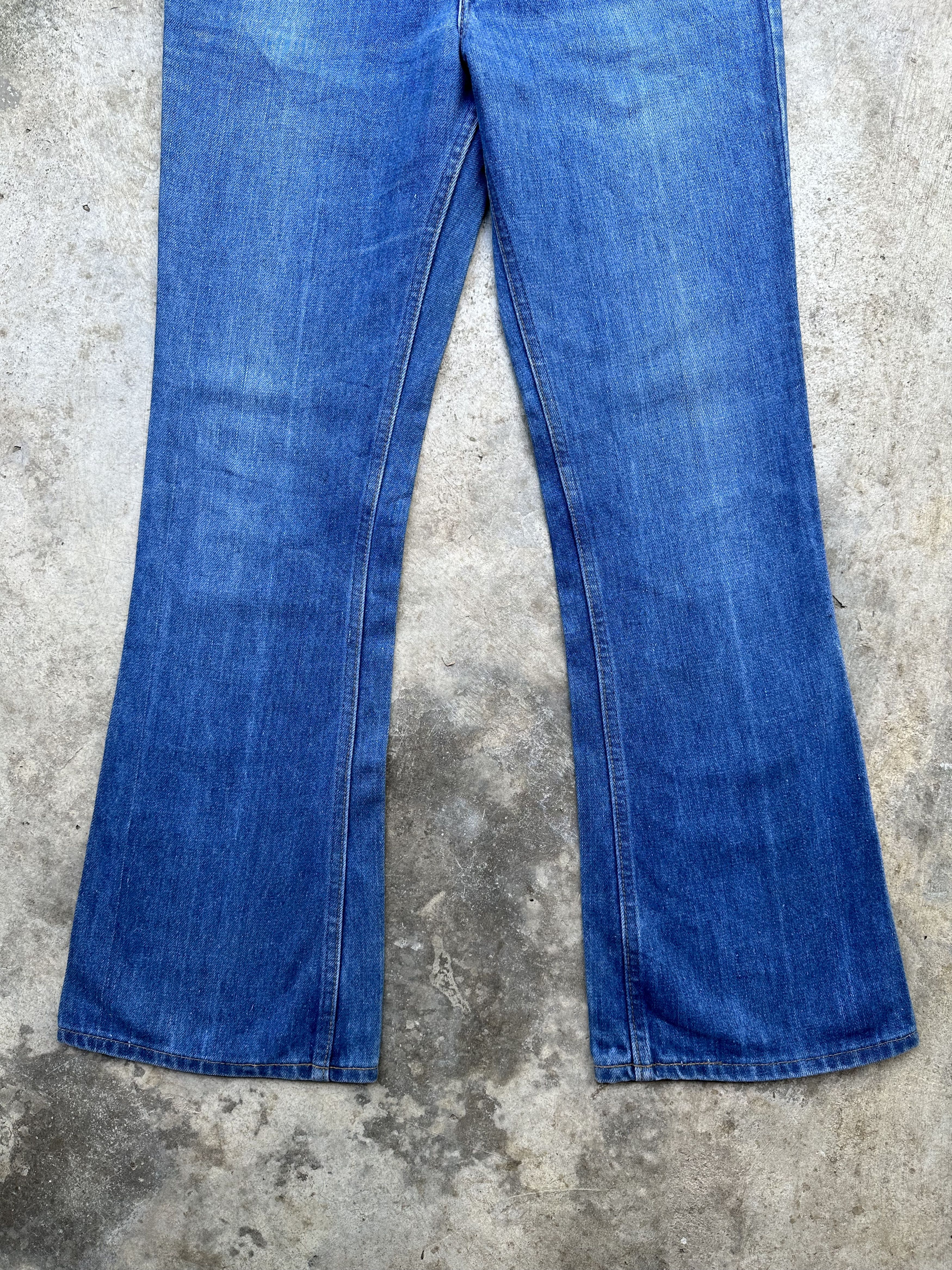 Levi's Rare!! 70s 646 Orange Tab Talon 42 Flare Bell Bottom Jeans Size US 32 / EU 48 - 7 Thumbnail