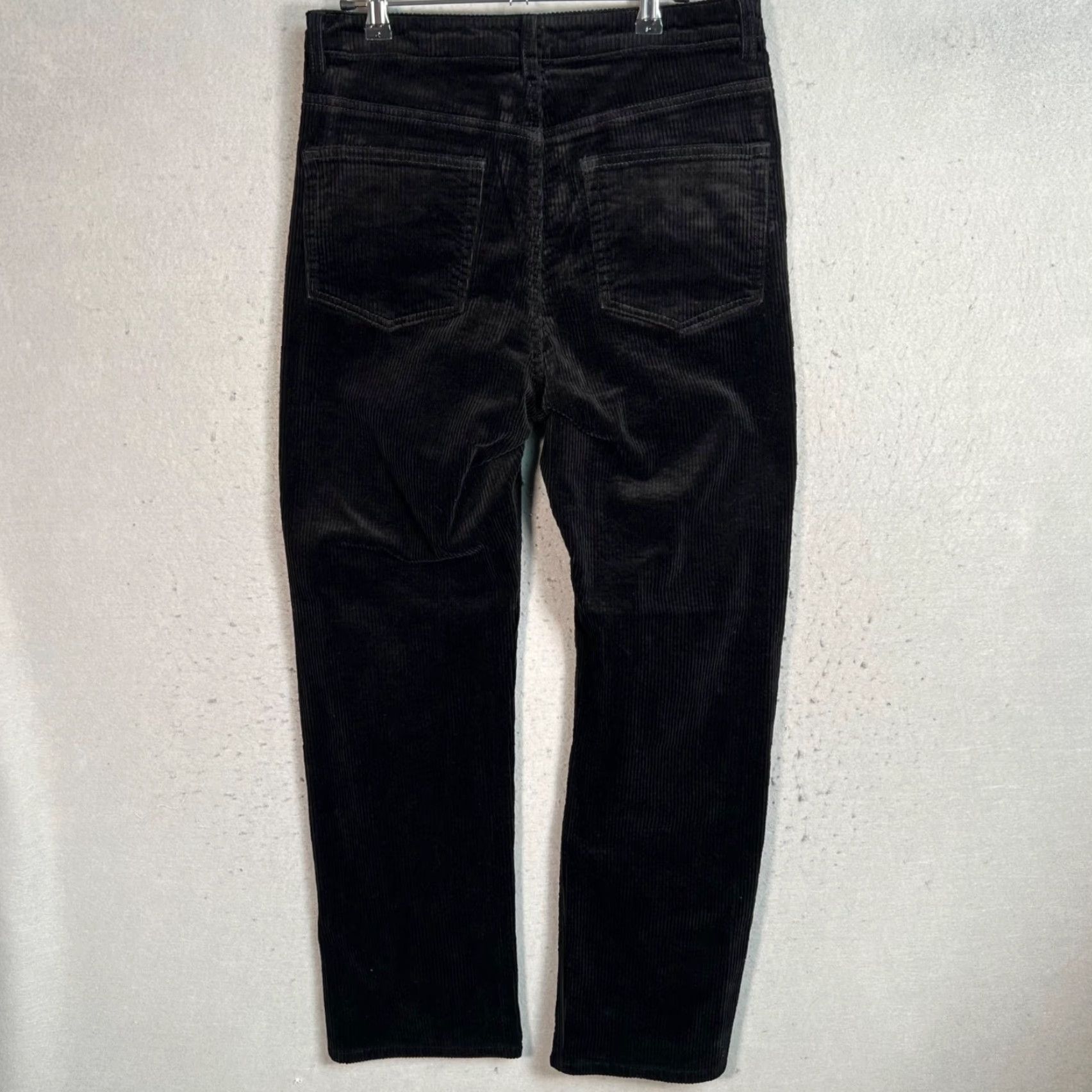 Weekday Weekday Pants Corduroy Trousers Mens Size 42 Black Straight Leg 29 Inseam Casual Chino Modern Fit Mens Size US 42 / EU 58 - 2 Thumbnail