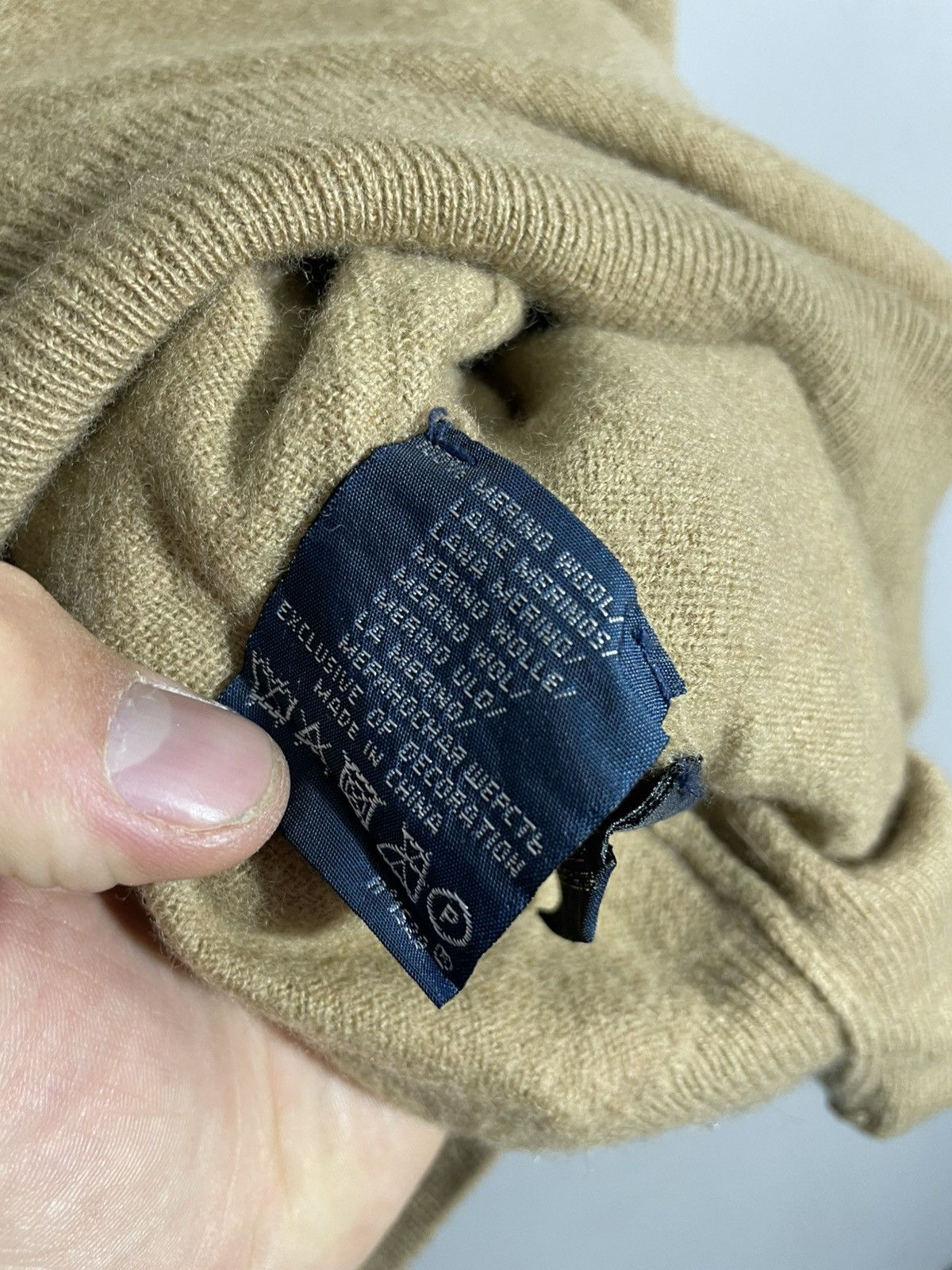 Polo Ralph Lauren × Vintage Vintage Polo Ralph Lauren Beige Old Money Style wool vest Size US XXL / EU 58 / 5 - 7 Thumbnail