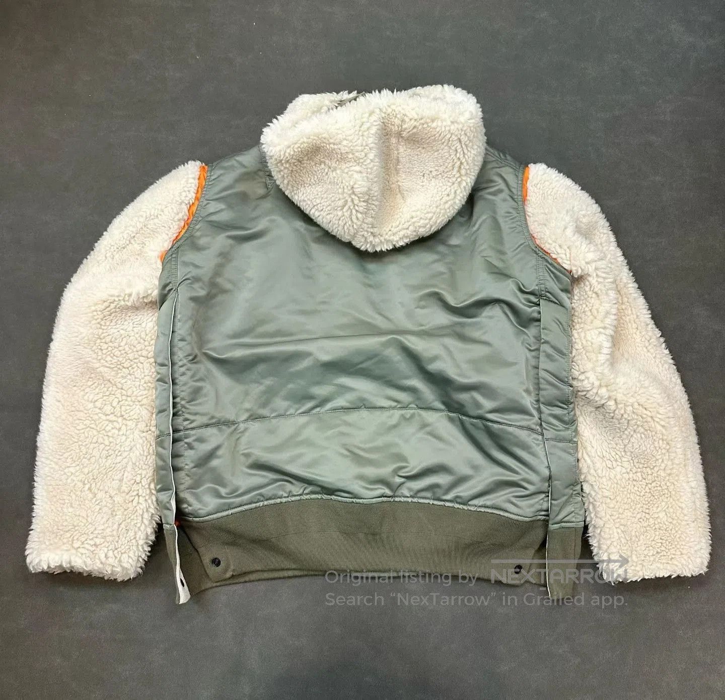 Sacai Sacai Color-block Zip-up Hooded Jacket. Size US L / EU 52-54 / 3 - 2 Thumbnail