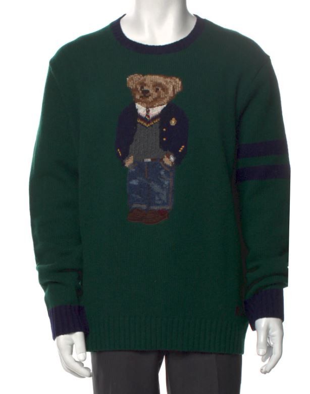 Polo Ralph Lauren Polo Ralph Lauren Bear Sweater Size Medium Size US M / EU 48-50 / 2 - 2 Thumbnail