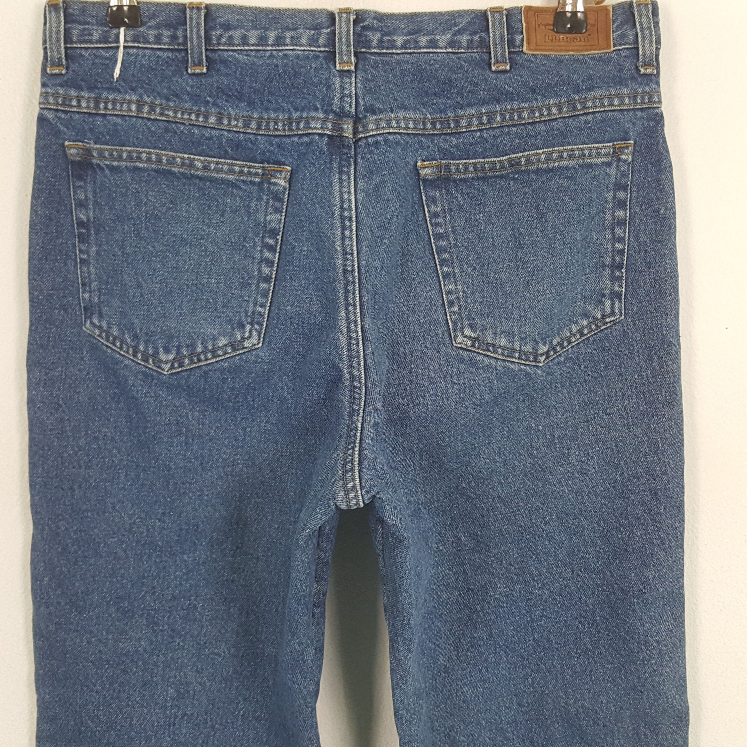 L.L. Bean × Vintage Vintage L.L. Bean Double L Classic Fit Denim Jeans Size US 33 - 5 Thumbnail