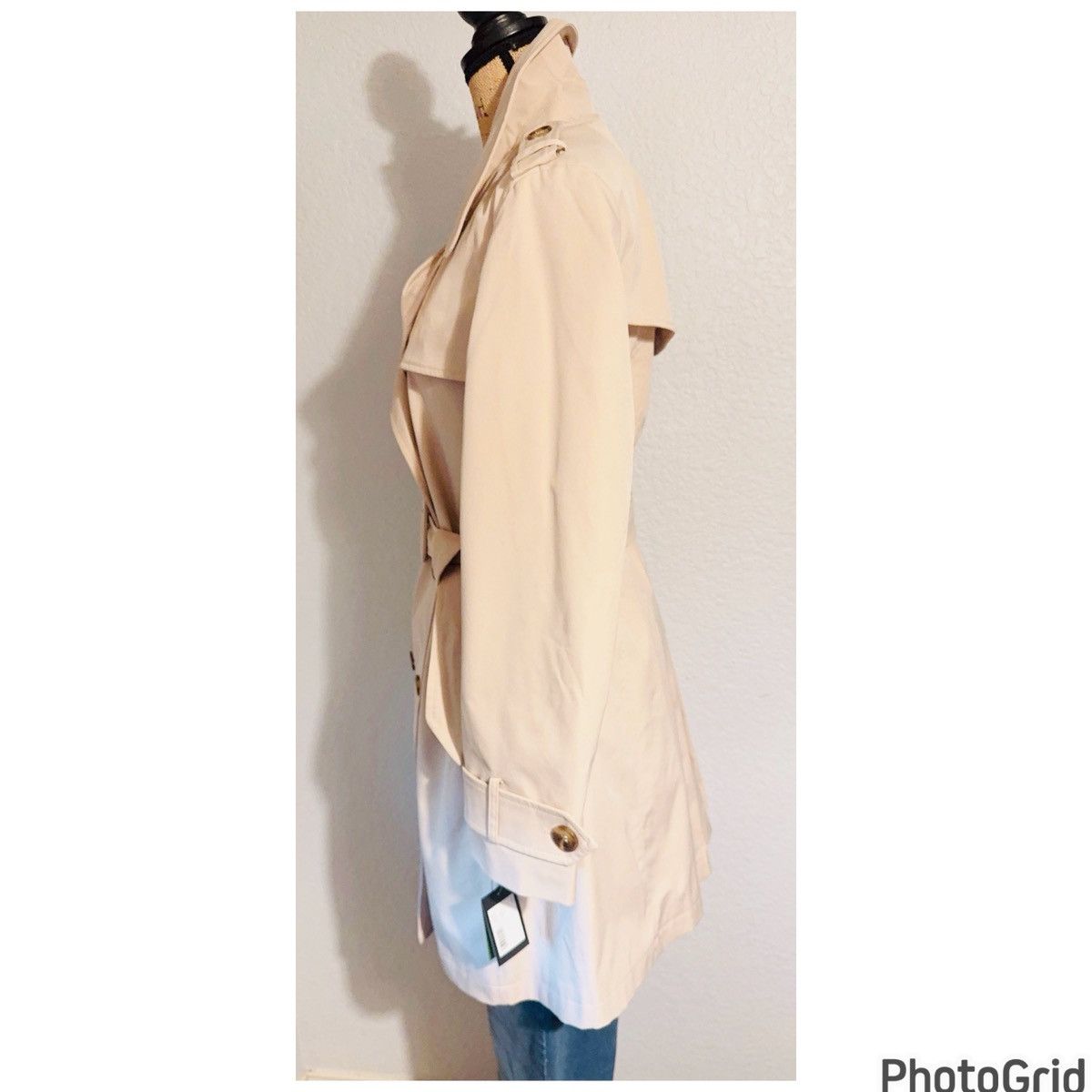 Kate Spade Kate Spade Belted Pleated Back Trench Coat NWT Size XL / US 12-14 / IT 48-50 - 3 Thumbnail