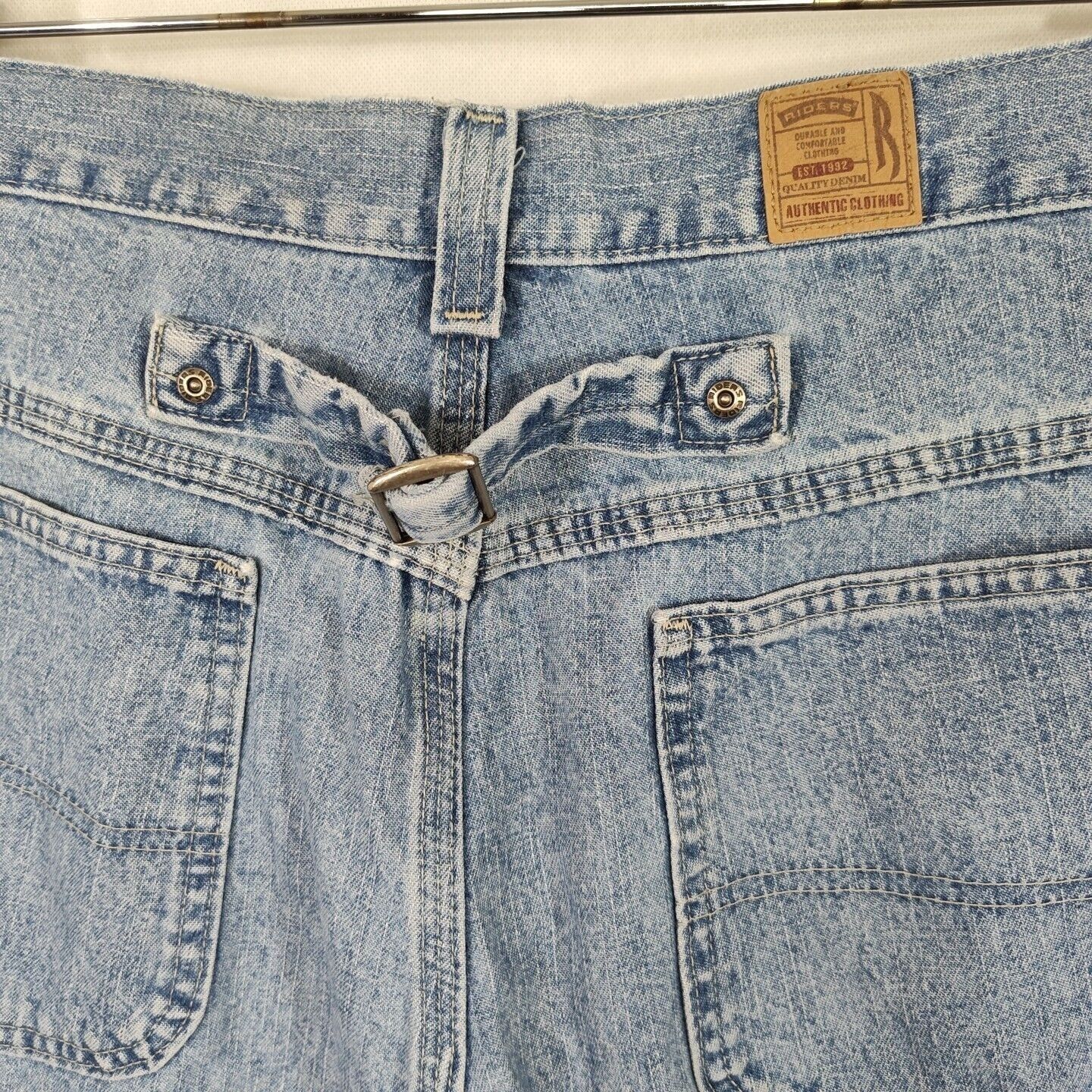 Rustler VF Jeanswear Rustler Riders Denim Bermuda Shorts Size 14 M Size 36" / US 14 / IT 50 - 4 Thumbnail