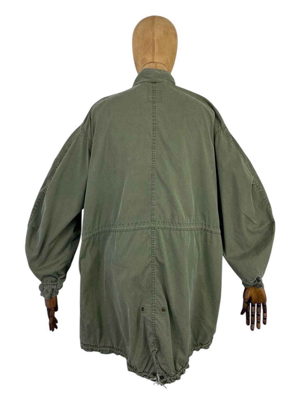 Vintage 1972 Vietnam War Army M-65 Fishtail Parka