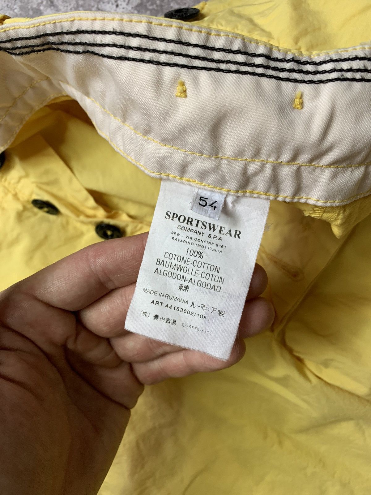 Stone Island Vintage Stone Island Italy 90s Button Pants Size US 38 / EU 54 - 11 Thumbnail