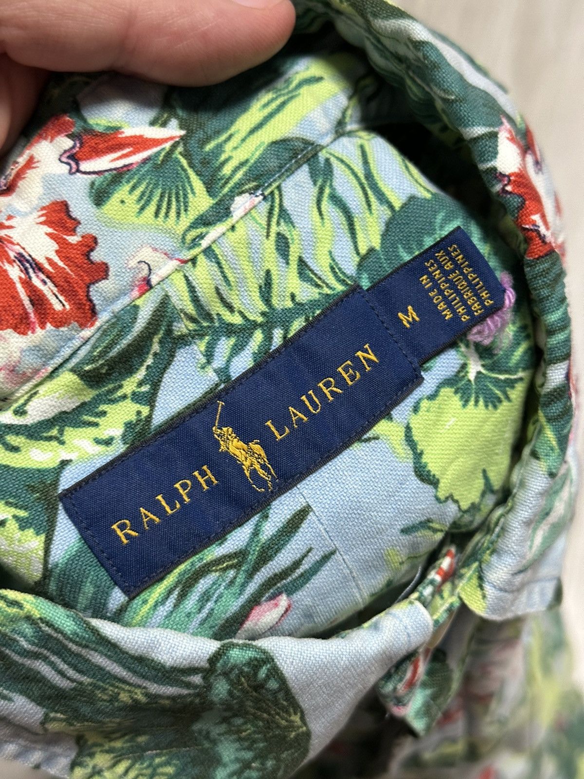 Vintage Polo Ralph Lauren Hawaii Rayon Shirt Size US M / EU 48-50 / 2 - 3 Thumbnail