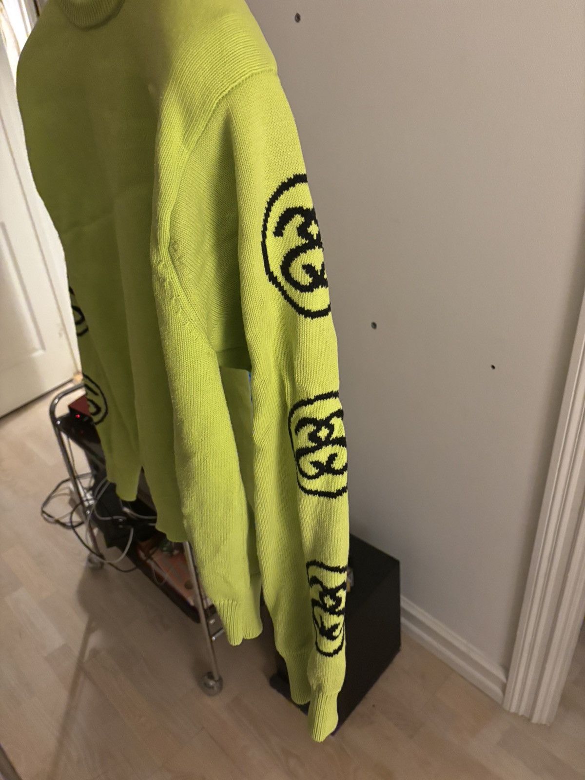 Stussy Knitwear neon logo Size US L / EU 52-54 / 3 - 4 Thumbnail