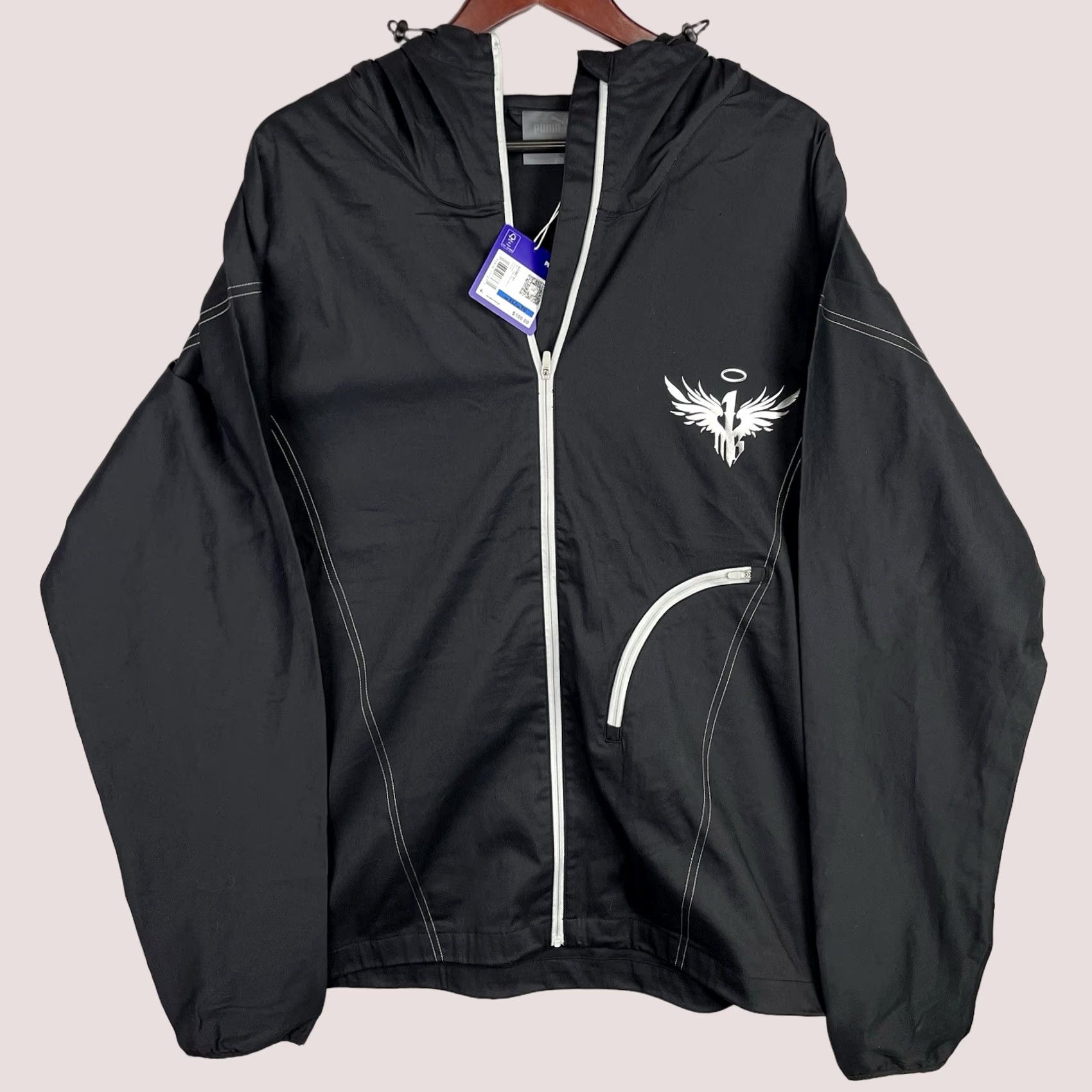Puma PUMA LaMelo Ball Jacket Men XL Hooded Zip Up Toxic Dime 2.0 Size US XL / EU 56 / 4 - 1 Thumbnail